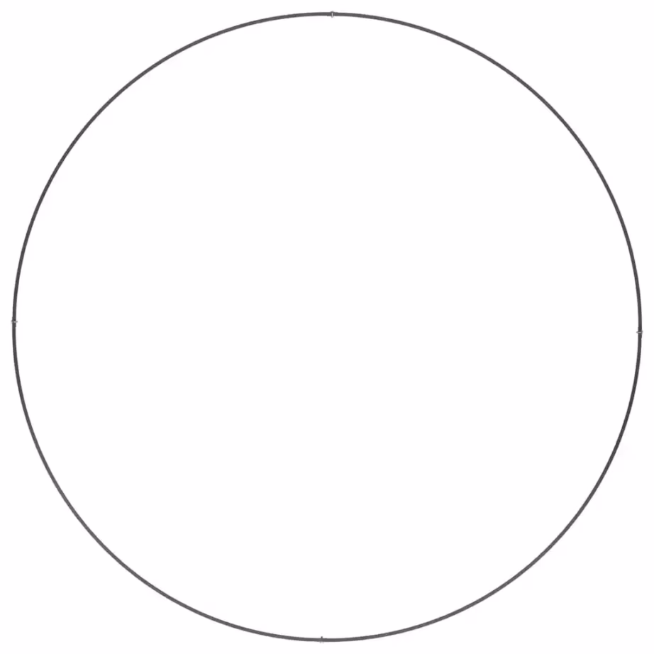 Aiapeenra istutusringid, 5 tk, must teras, 120 x 120 x 20 cm – 7