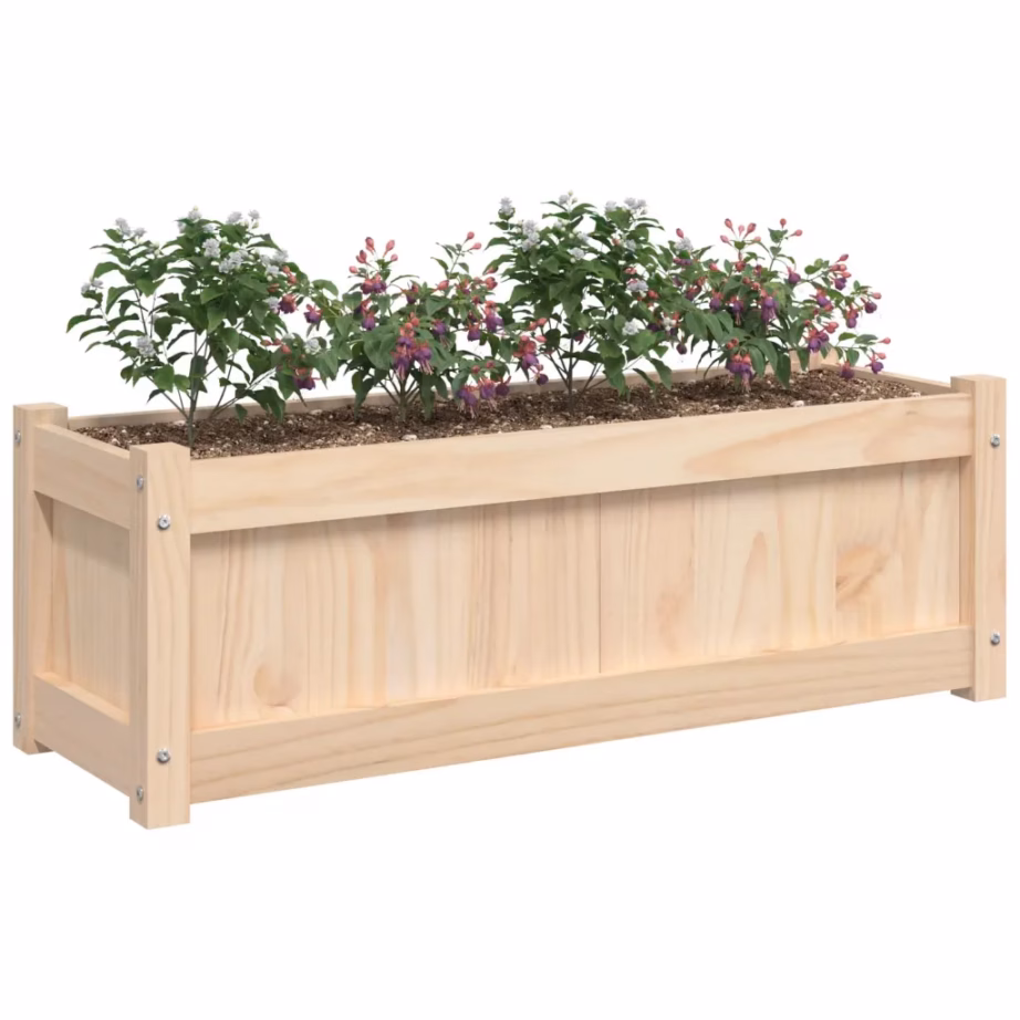 Aiataimekast 90 x 31 x 31 cm, töötlemata männipuidust – 4
