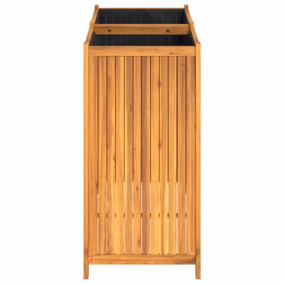 Akaatsiapuidust voodriga taimekast, pruun, 100 x 50 x 100 cm – 6