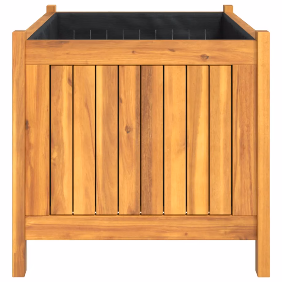 Akaatsiapuidust voodriga taimekast, 80 x 42 x 40 cm – 6
