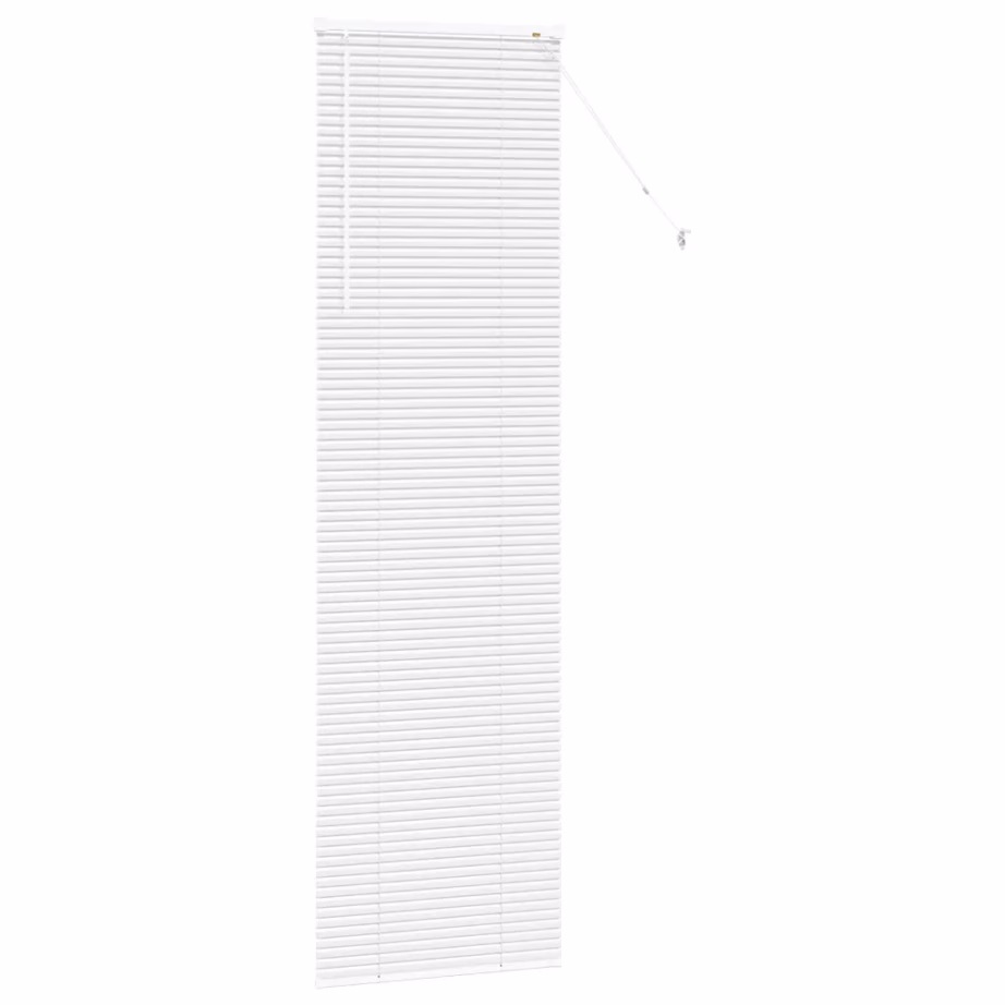 Valge alumiiniumist Veneetsia ruloo 220 x 60 cm - 5