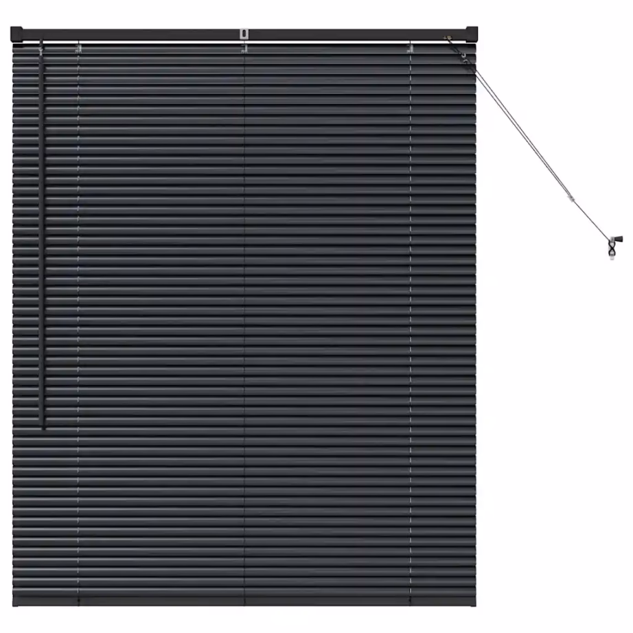 Alumiiniumist veneetsia ruloo, must, 130 x 105 cm – 2