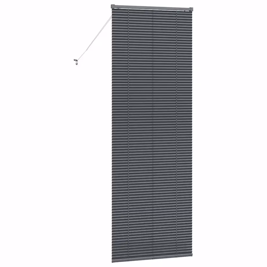 Alumiiniumist Veneetsia ruloo, tumehall, 220 x 70 cm – 7