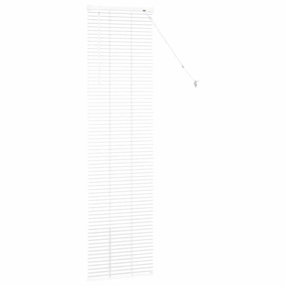 Valge alumiiniumist veneetsia ruloo, 175 x 40 cm – 6