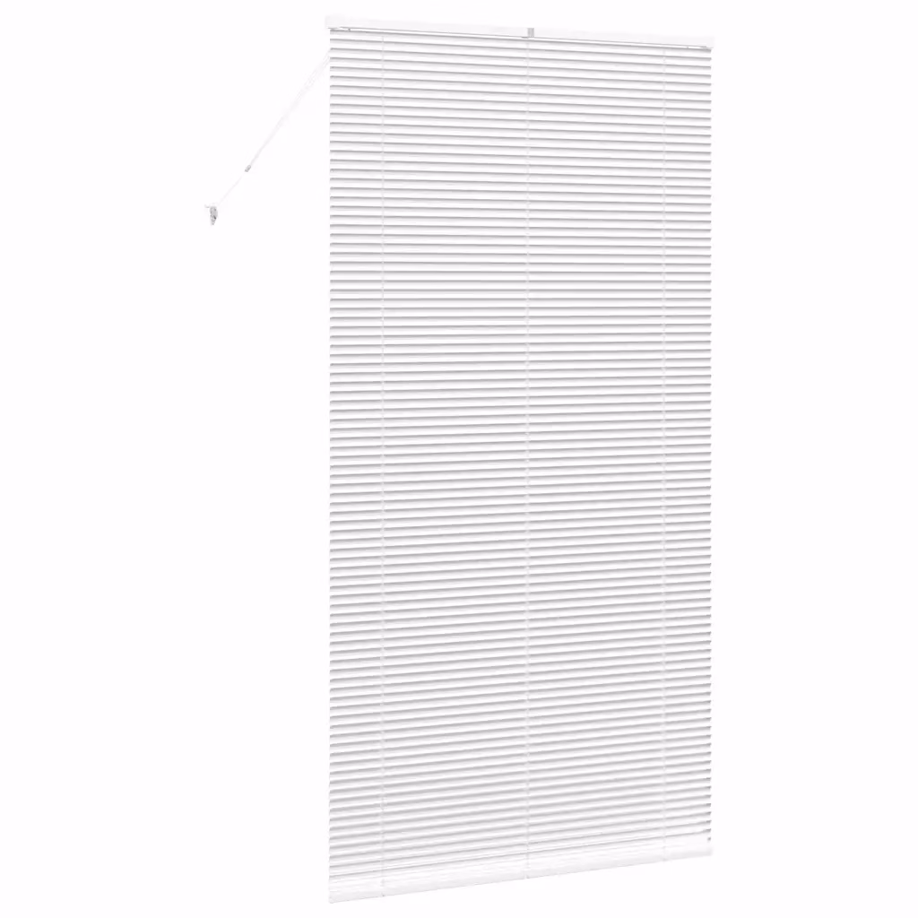 Alumiiniumist Veneetsia ruloo, valge, 220 x 115 cm