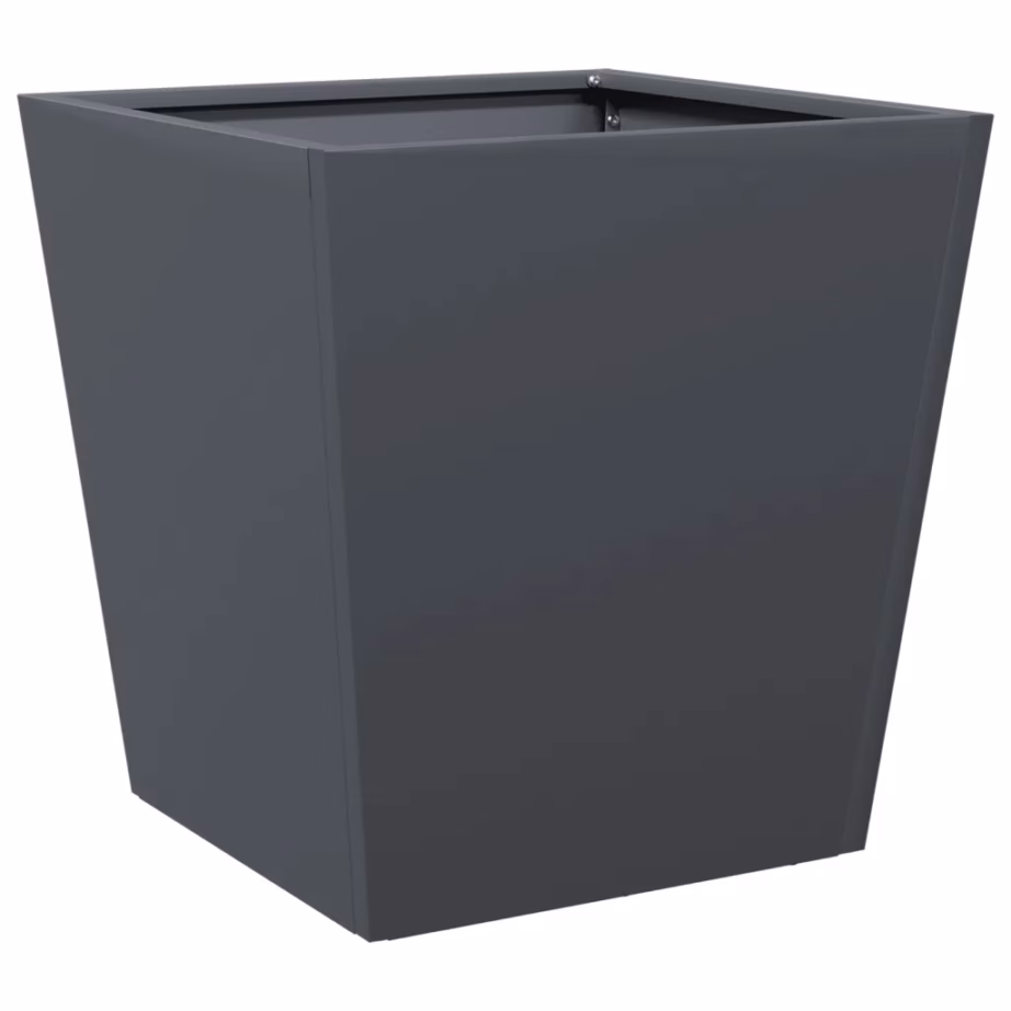 Antratsiithall terasest aia taimekast põhjaga, 40 x 40 x 40 cm – 2
