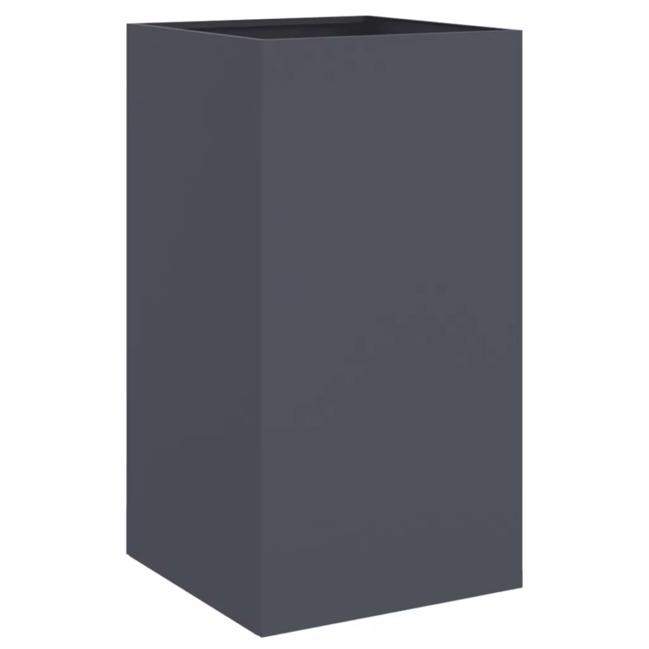 Külmvaltsitud terasest taimekast, antratsiithall, 42 x 38 x 75 cm – 6