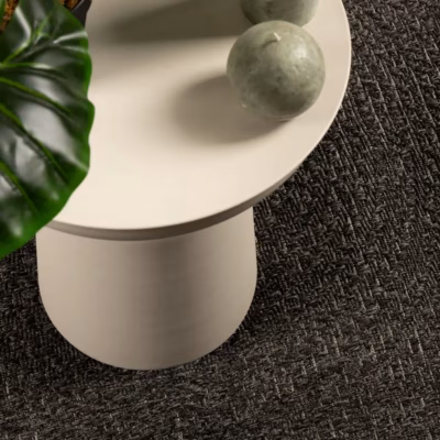 Sise- ja õuevaip ZIZUR, džuudilaadse välimusega, antratsiithall, 140 x 200 cm