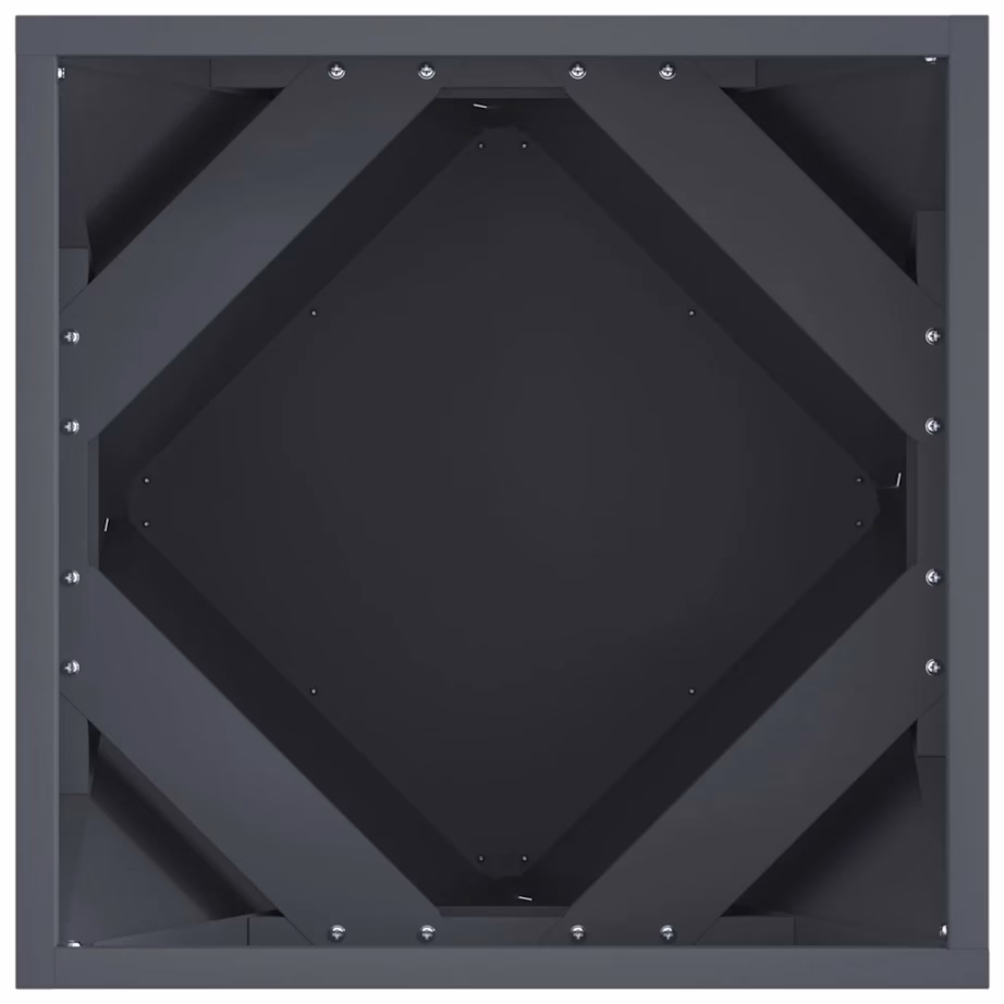 Terasest taimekast välitingimustesse, antratsiit, 40 x 40 x 40 cm – 6