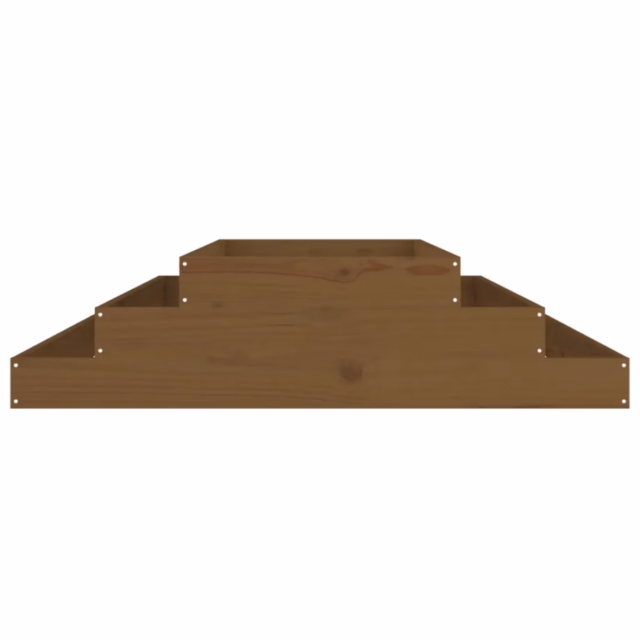 Astmeline männipuidust taimekast, meekarva pruun, 110 x 110 x 27 cm – 4