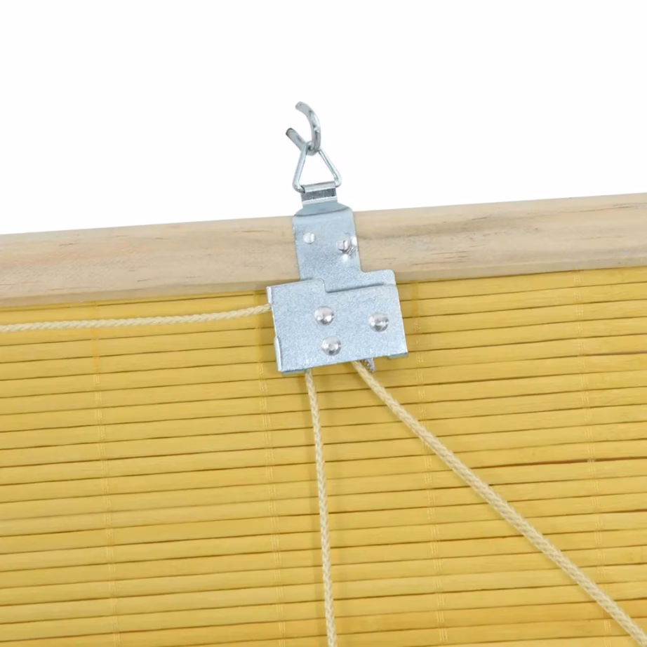 Bambusest rulookardin, kollane, 90 x 160 cm – 7