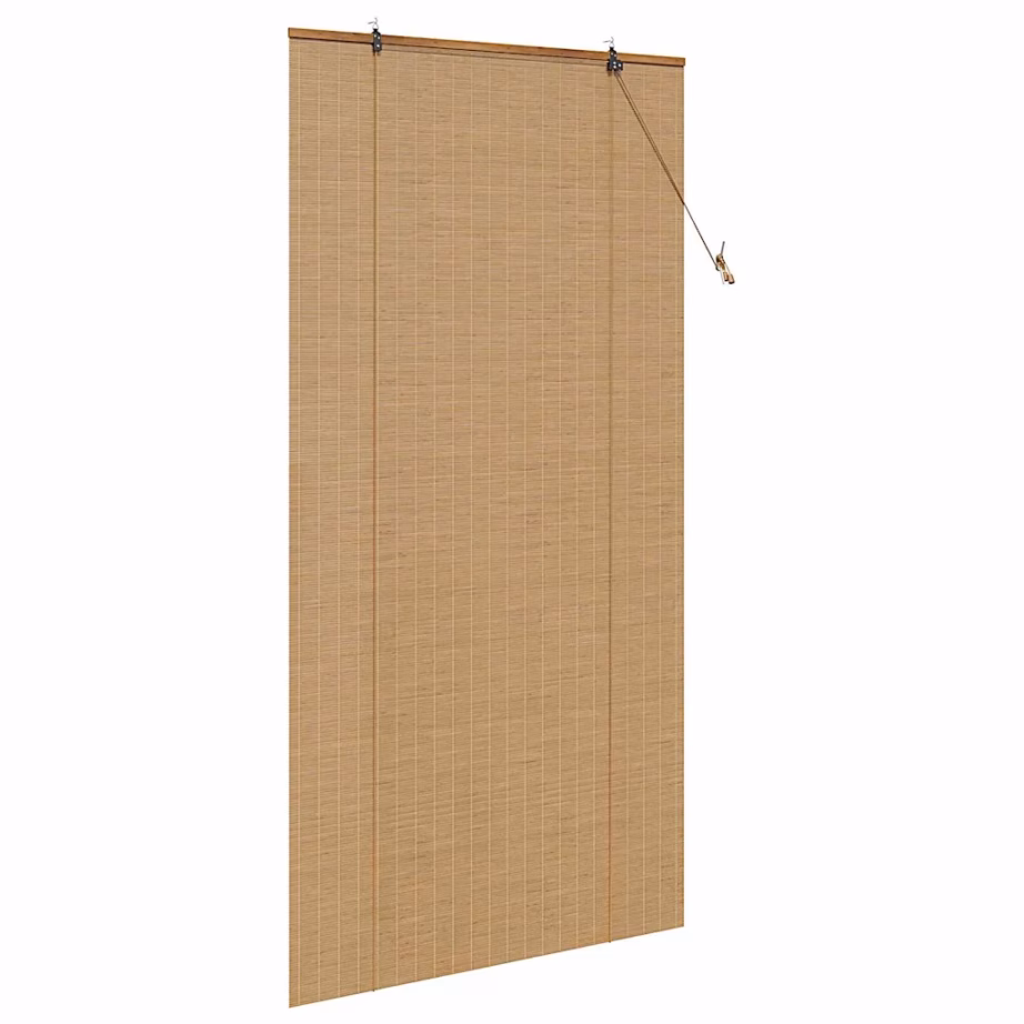 Bambusest pruun rulookardin, 100 x 220 cm, siseruumidesse – 4