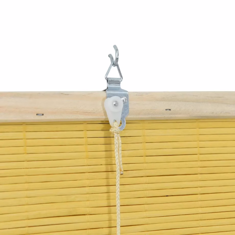 Bambusest rulookardin, kollane, 100 x 160 cm – 8