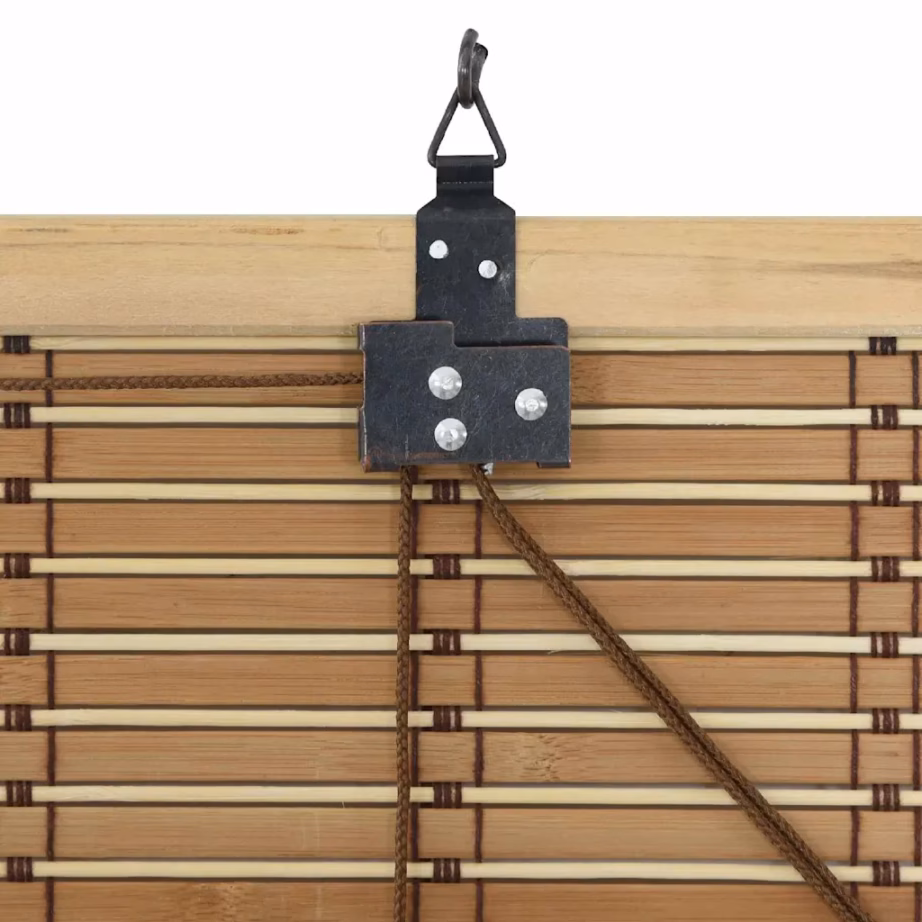 Bambusest rulookardin, looduslik toon, 100 x 160 cm – 7