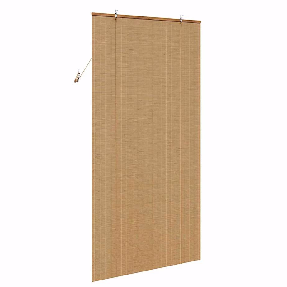 Bambusest rulookardin, pruun, valguse filtreerimisega, 120 x 220 cm – 5