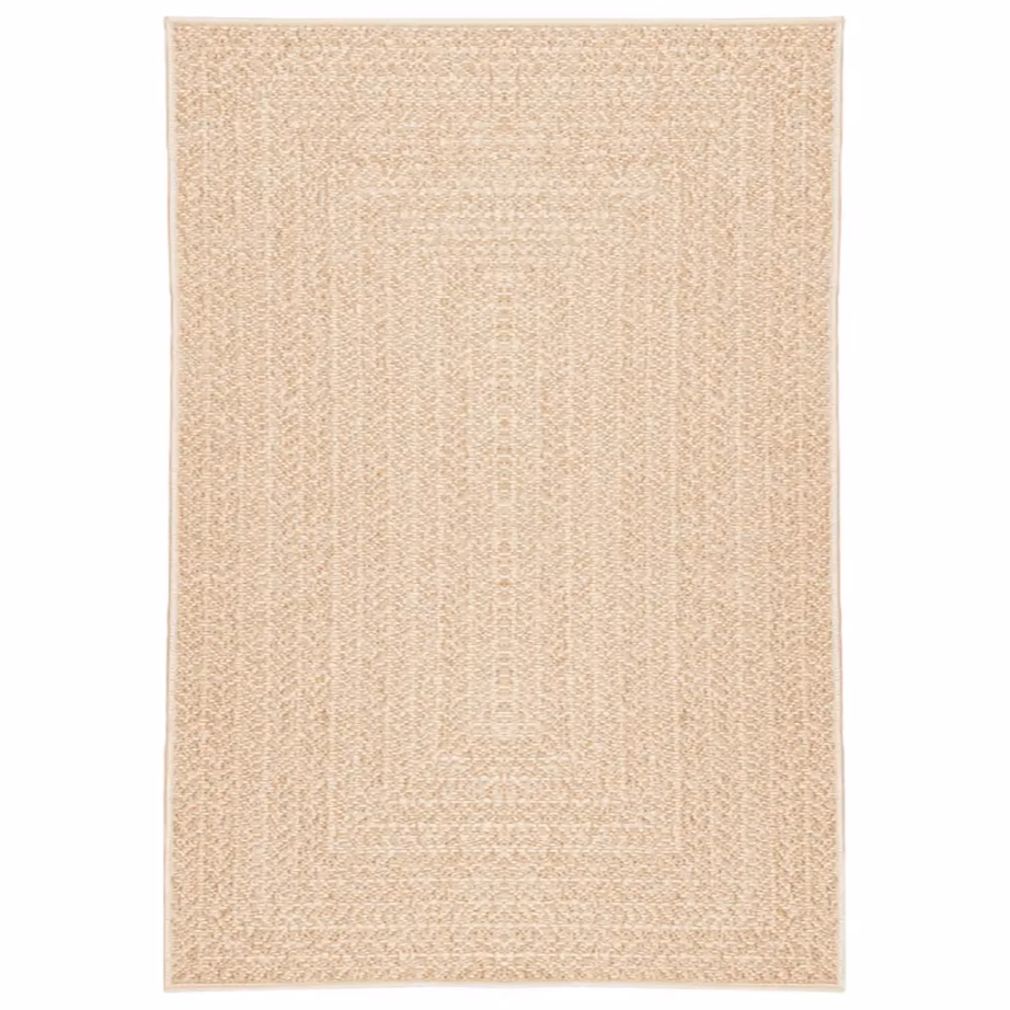 Õue- ja toavaip ZIZUR, džuudimustriga, beež, 140 x 200 cm – 2