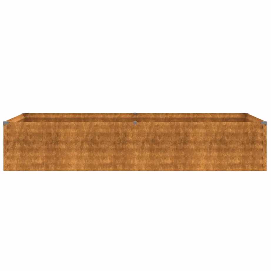 Corten-terasest aiapeenar 194 x 50 x 36 cm, roostepruun – 4