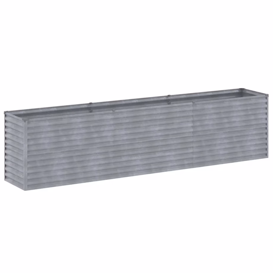 Corten-terasest kõrgpeenar aiapeenar, roostepruun, 291 x 50 x 69 cm – 3