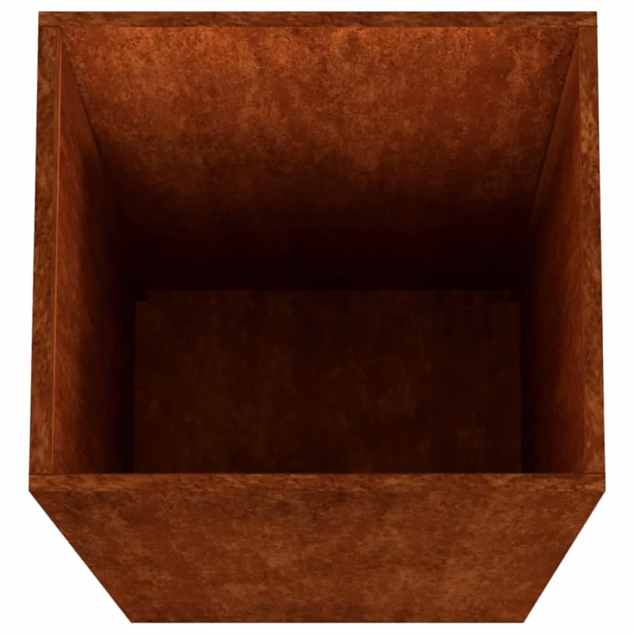 Corten-terasest taimekast, roostevärvi, 32 x 29 x 75 cm – 7
