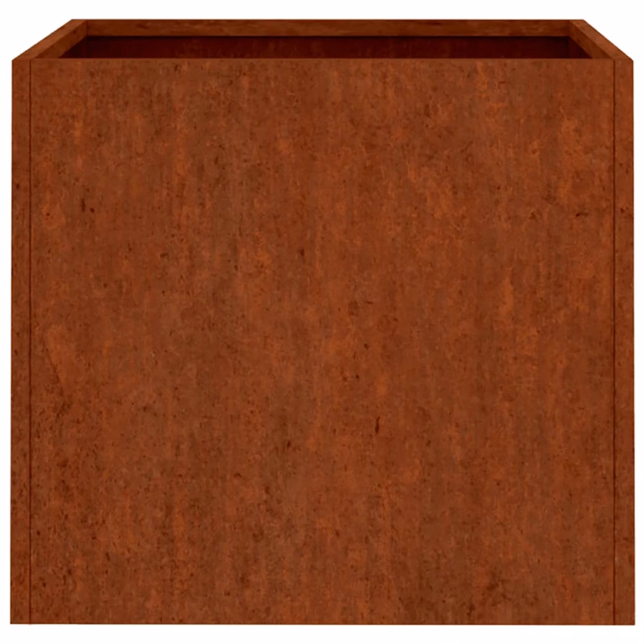 Corten-terasest taimekast, roostevärvi, 49 x 47 x 46 cm – 6