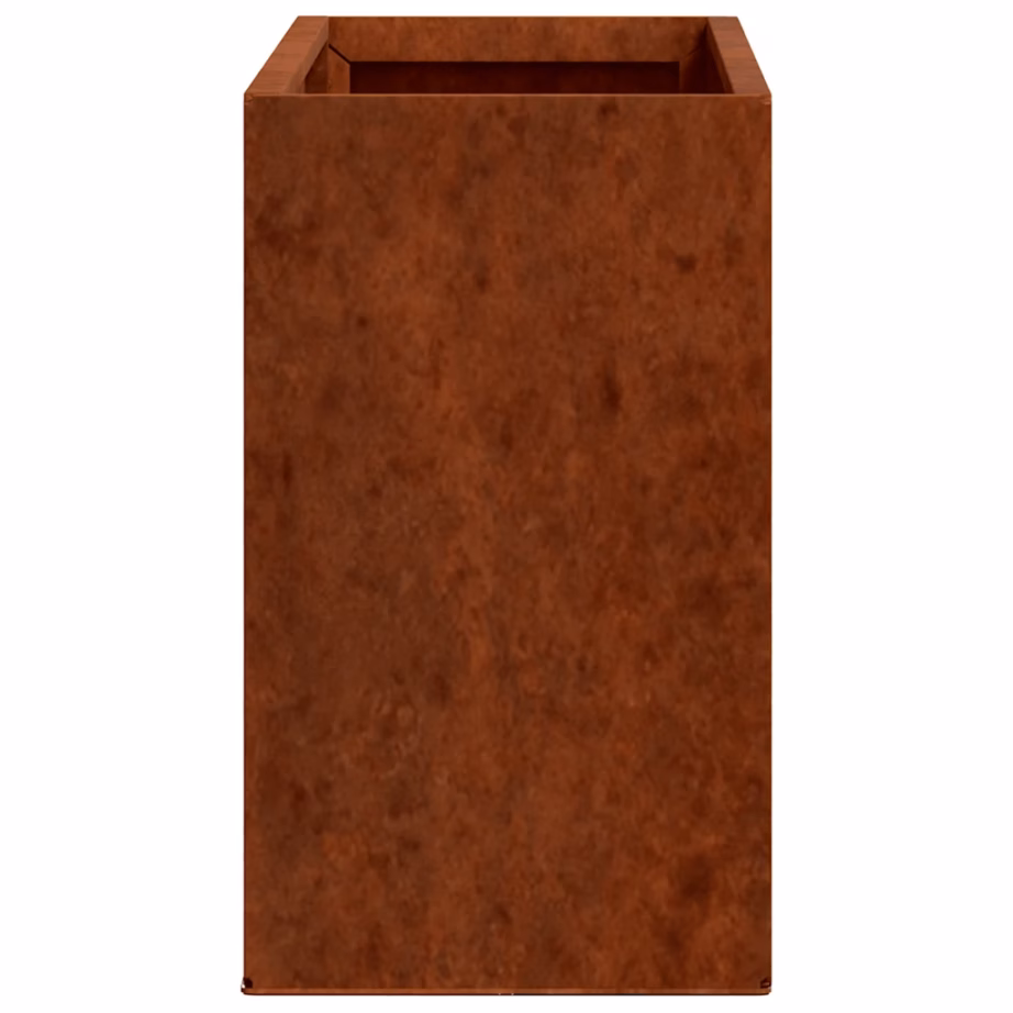 Seinale kinnitatavad taimekastid, 2 tk, roostes Corteni teras, 53 x 10 x 17 cm – 7