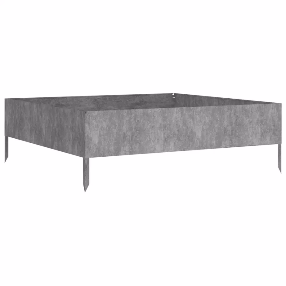 Corteni terasest roostevärvi taimekast, 100 x 100 x 33,5 cm – 4