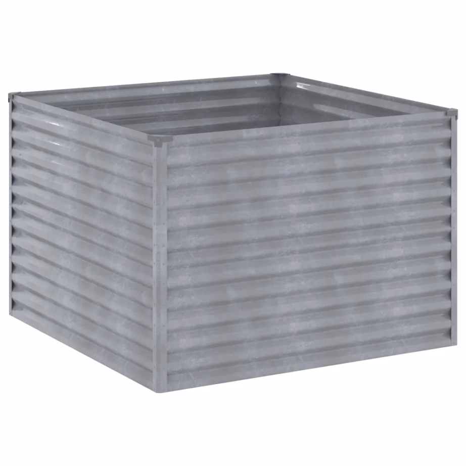 Corteni terasest taimekast, roostevärvi, 100 x 100 x 69 cm – 3