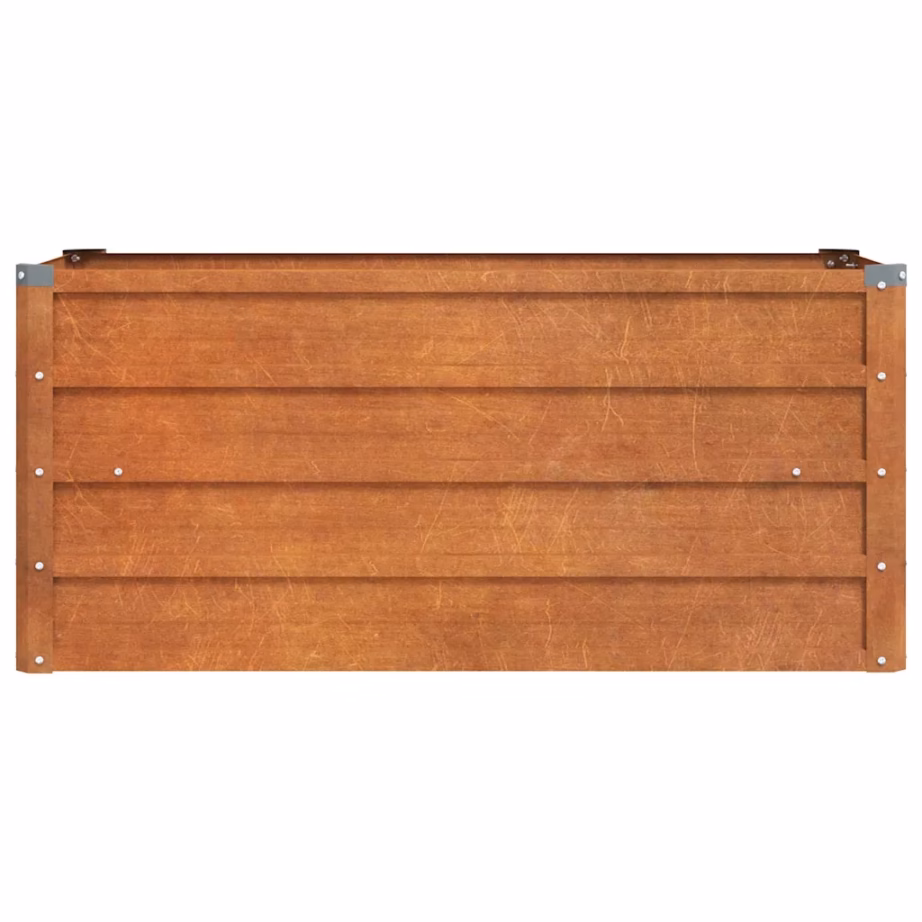 Corteni terasest taimekast, roostes, 100 x 40 x 45 cm – 4