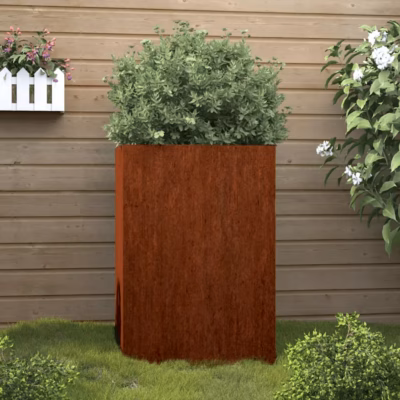 Corteni terasest taimekast, roostevärvi, 52 x 48 x 75 cm