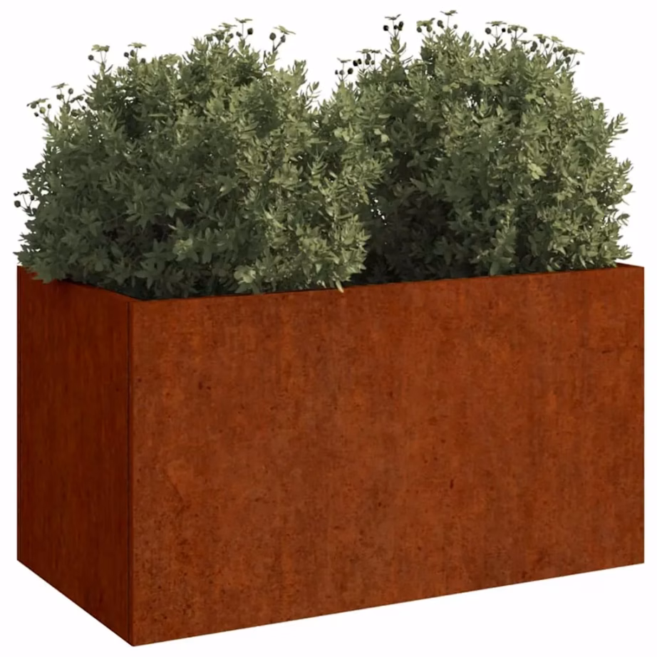 Corteni terasest taimekast, roostevärvi, 62 x 40 x 39 cm – 3