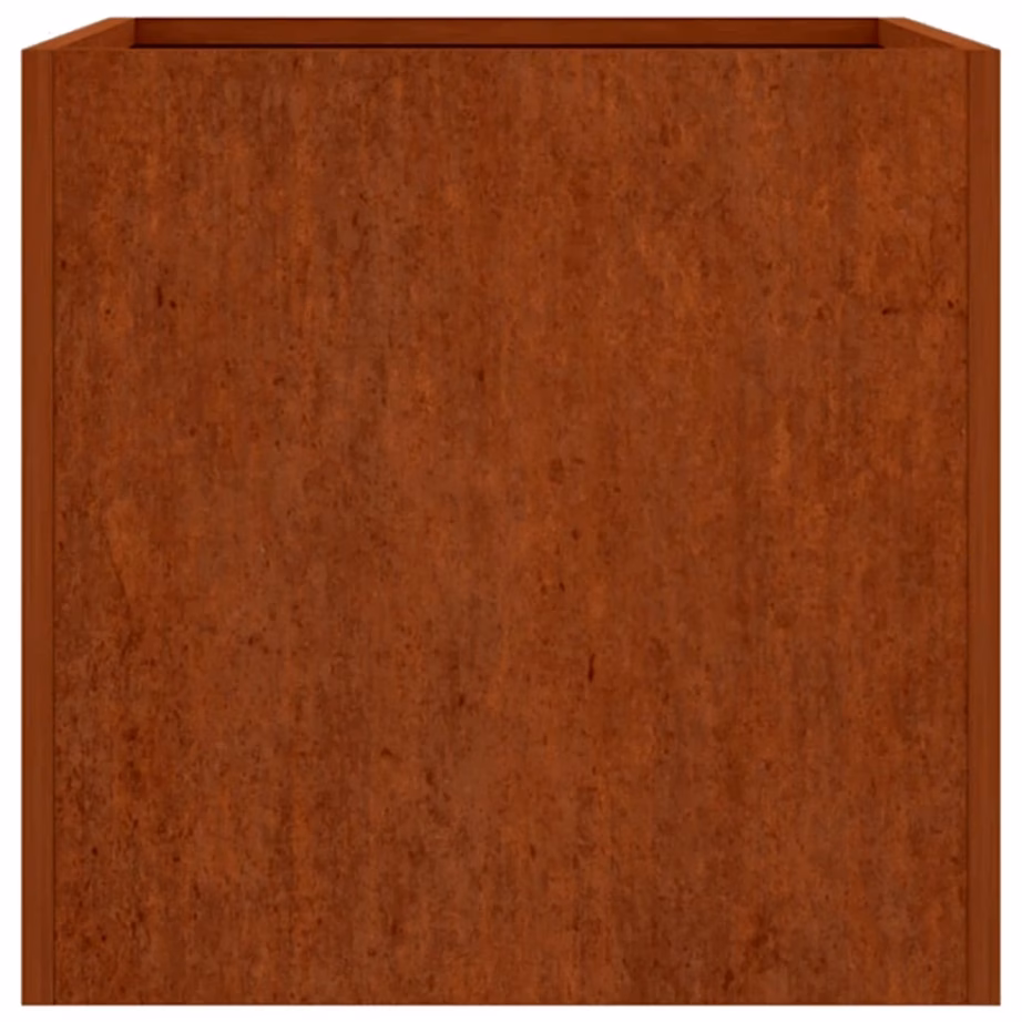 Corteni terasest taimekast, roostevärvi, 62 x 47 x 46 cm – 6