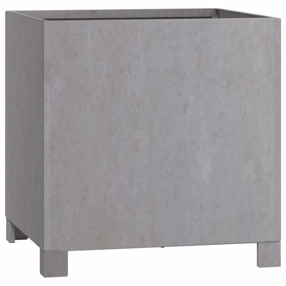 Corteni terasest jalgadega taimekast, roostes, 40 x 40 x 40 cm – 4