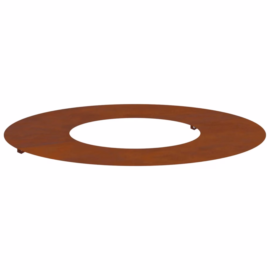 Dekoratiivne lame terasest puurõngas, pruun, Ø30/60 cm – 2