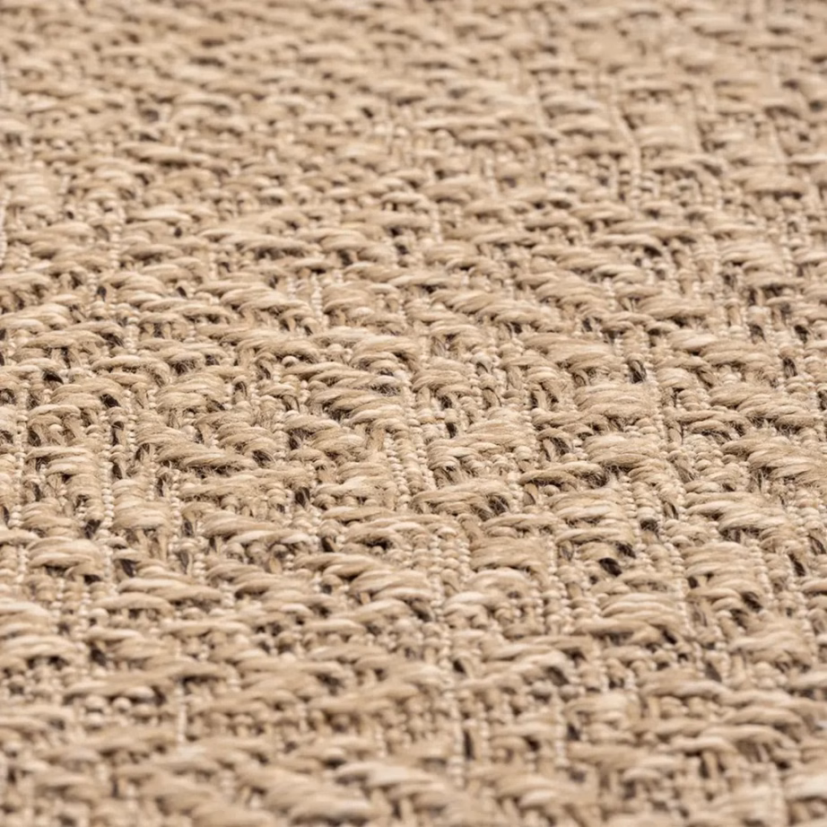 Džuudi välimusega õue- ja tuppavaip ZIZUR, pruun, 200 x 200 cm – 7