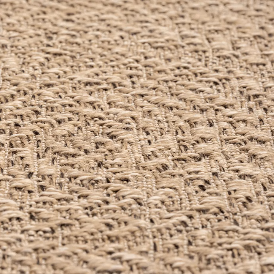 Džuudiefektiga sise- ja õuevaip ZIZUR, pruun, 100 x 200 cm – 7