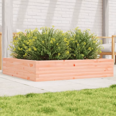 Aia taimekast töötlemata ebatsuugapuidust, 110 x 110 x 23 cm