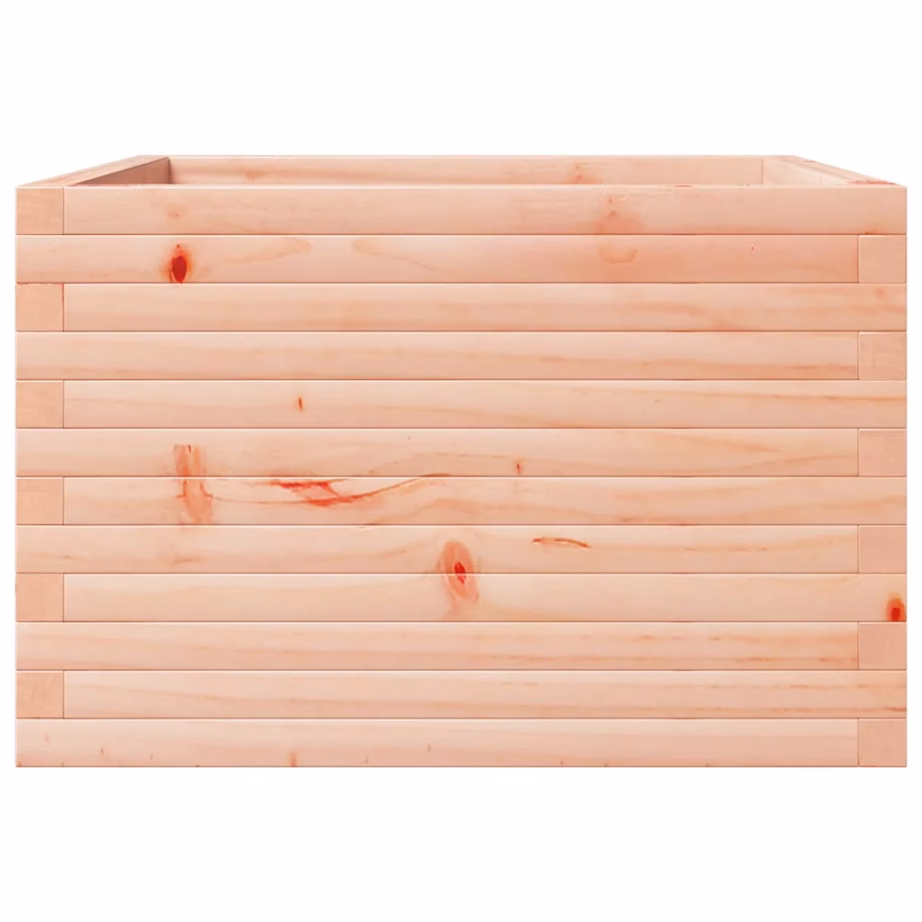 Ebatsuugapuidust aia taimekast, 70 x 70 x 46 cm, pruun – 6