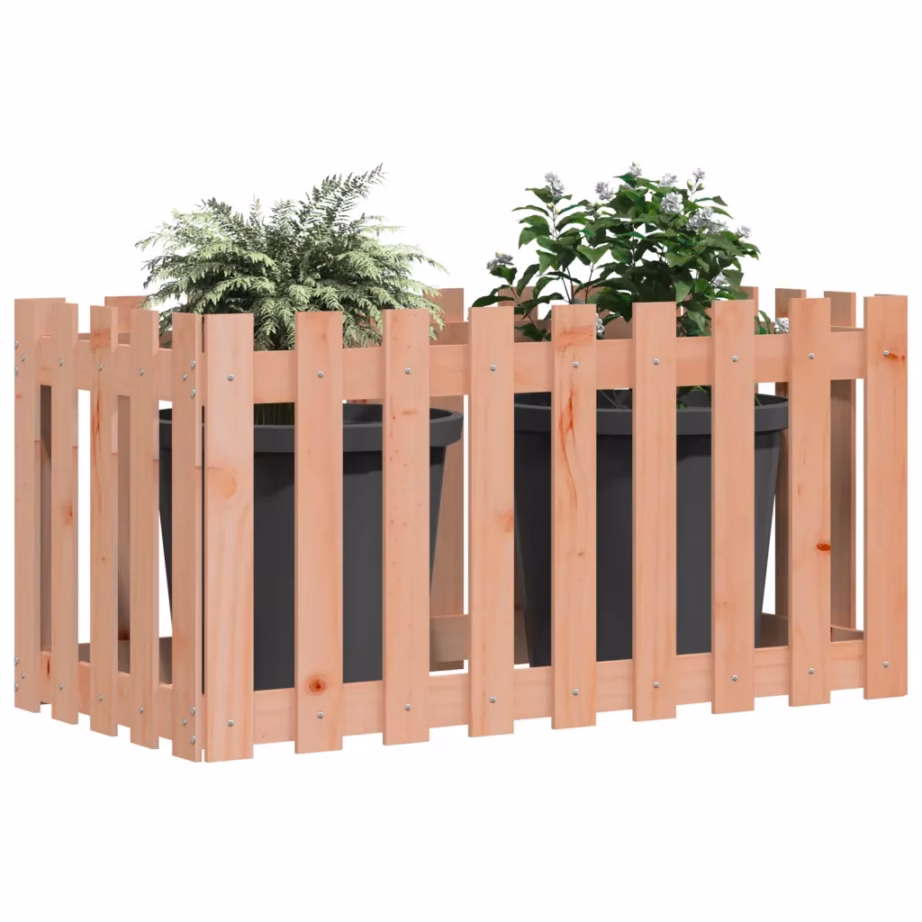 Puitaia disainiga kõrgendatud taimelava, ebatsuugapuidust, 100 x 50 x 70 cm – 3