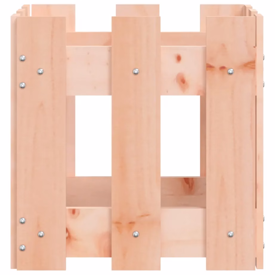 Aia taimekast ebatsuugapuidust, 30 x 30 x 30 cm, pruun – 5