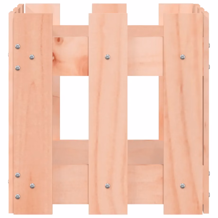 Aia taimekast ebatsuugapuidust, 30 x 30 x 30 cm, pruun – 6