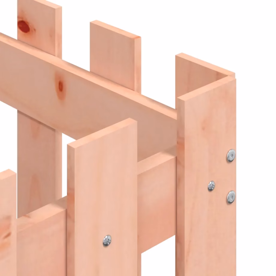 Ebatsuugapuidust aia disainiga taimekast, 60 x 60 x 60 cm – 7