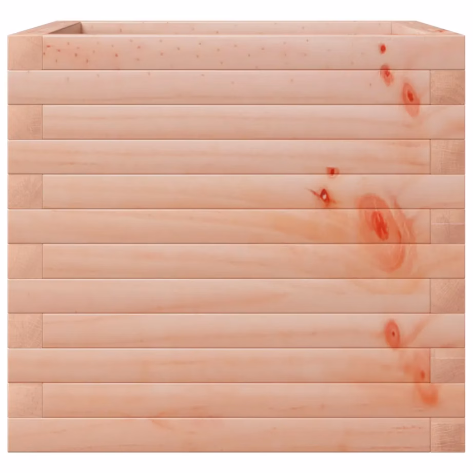 Puidust aia taimekast avatud põhjaga, ebatsuuga puit, 50 x 50 x 45,5 cm – 6