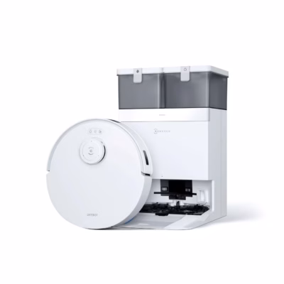 Ecovacs Deebot T30C Pro valge robottolmuimeja ja pesujaam