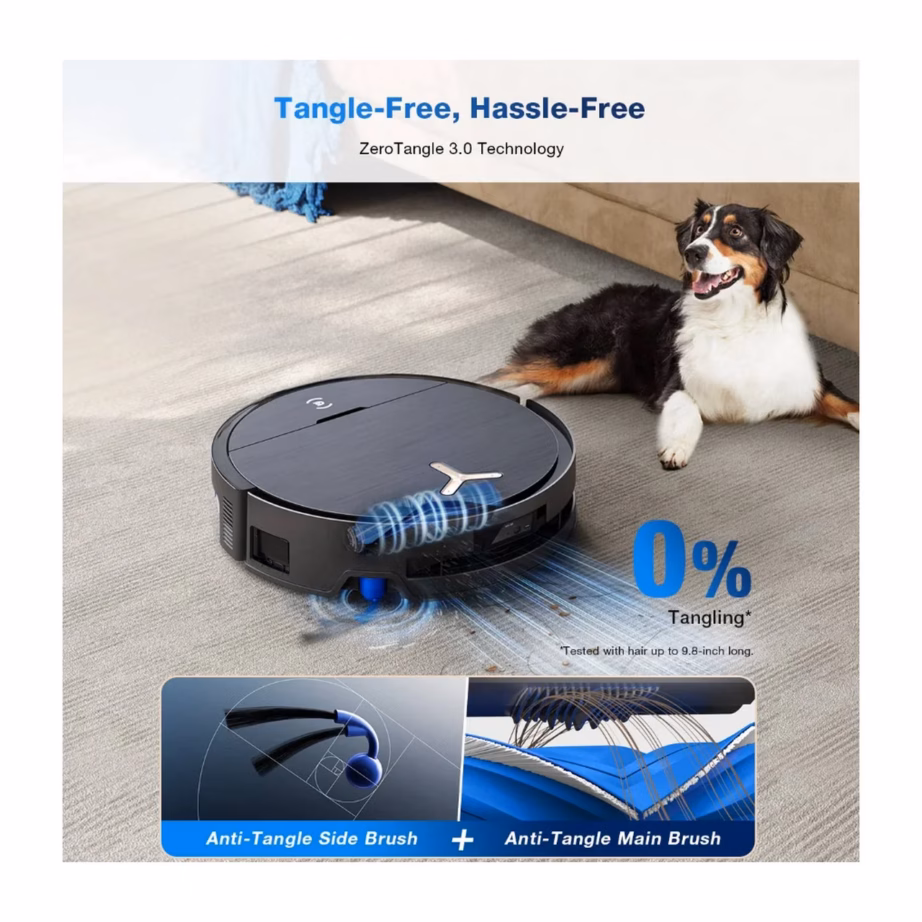 Ecovacs DEEBOT X9 PRO OMNI must märg- ja kuivpuhastusega robottolmuimeja 16 600 Pa – 12