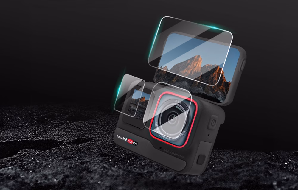 Sunnylife IST-BHM750 kaitsekomplekt Insta360 Ace kaamerale