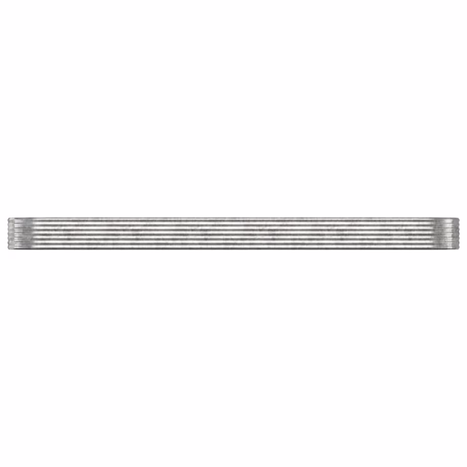 Aia taimelava galvaniseeritud terasest, hõbedane, 507 x 100 x 36 cm - 3
