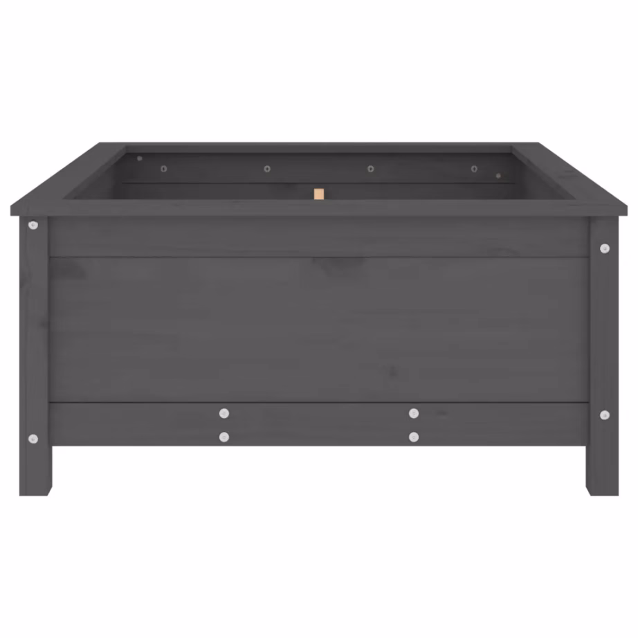 Hall männipuidust aia taimekast, 82,5 x 82,5 x 39 cm – 5