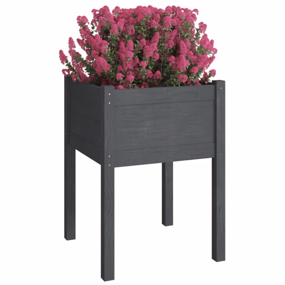 Hall männipuidust taimekast aeda, 50 x 50 x 70 cm – 3