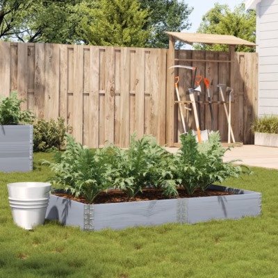 Virnastatav hall männipuidust aia taimekast, 150 x 100 x 21,5 cm