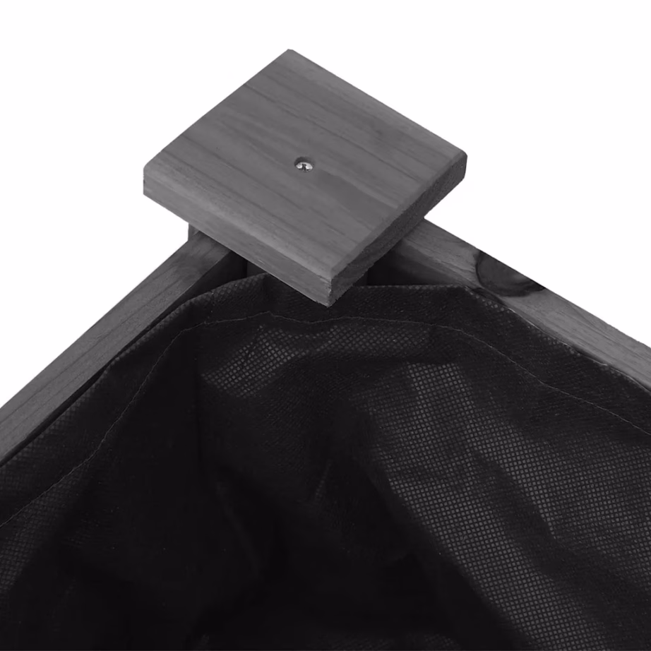 Hall voodriga taimelava nulupuidust, 118 x 59 x 76 cm – 6